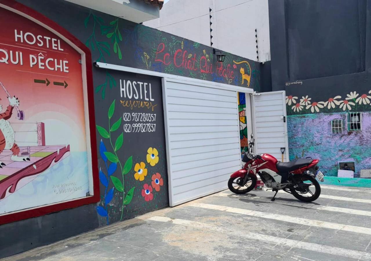 Maceió "Le Chat Qui Peche" Hostel A 150 Metros Da Praia De Pajucara المظهر الخارجي الصورة